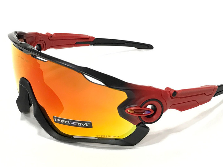 Oakley スポーツ用ゴーグル オレンジ・レッドグラデーション