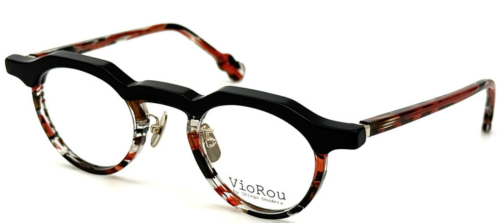 美品 VioRou ヴィオルー サングラス William 日本製 ウィリアム クラウンパント ブロウ 8239/745 BL and YL marble/Blue 54000655 Hamayaブログ : VioRou William